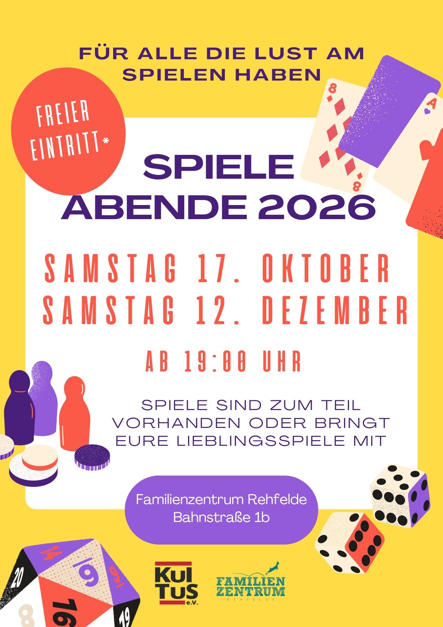 Spieleabende 2026
